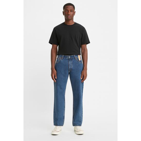Levi’s 550 Relaxed Fit Jeans Men’s Size 42x30 Blue Denim Straight Leg NWT - Picture 1 of 6